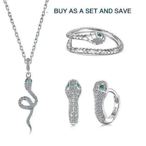 Silver Serpent Collection Set