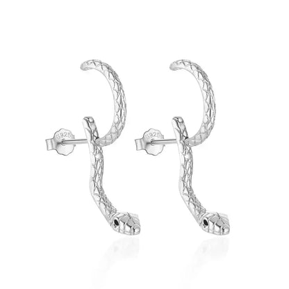 Snake Magic Weaving Stud Earring