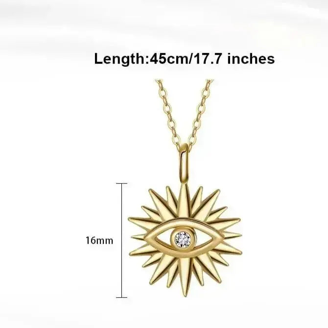 Sun of Protection Pendant Necklace shop name