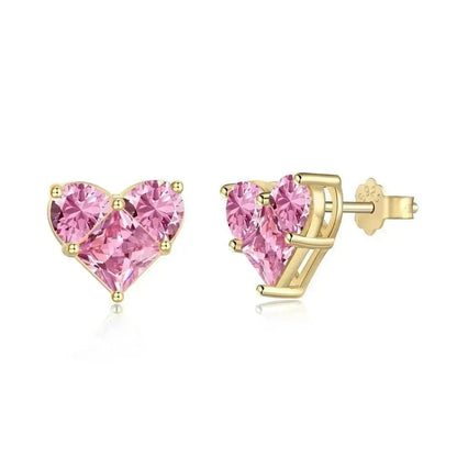 Sweet Heart Dazzle Stud Earrrings shop name