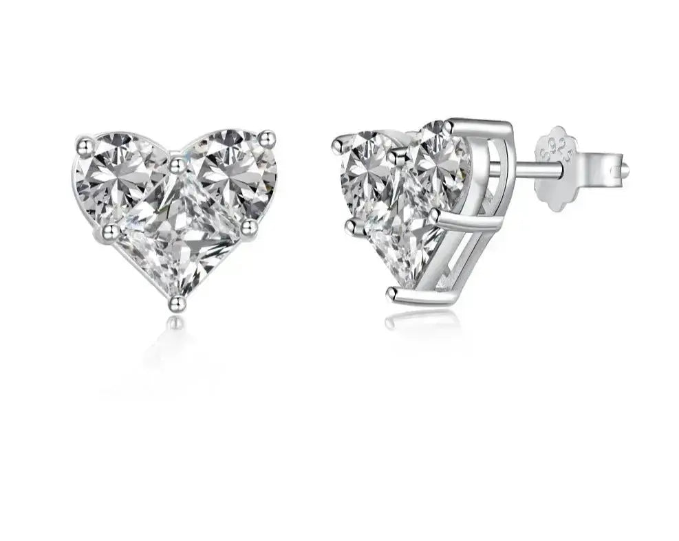 Sweet Heart Dazzle Stud Earrrings shop name