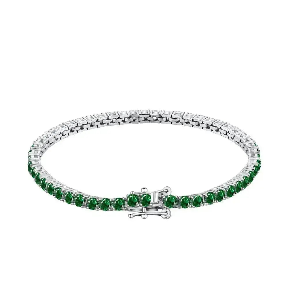 Tennis Bracelet Choice of 4 colours