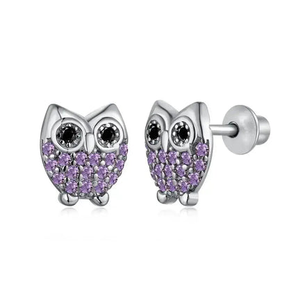 Tiny Owl Stud Earrings shop name