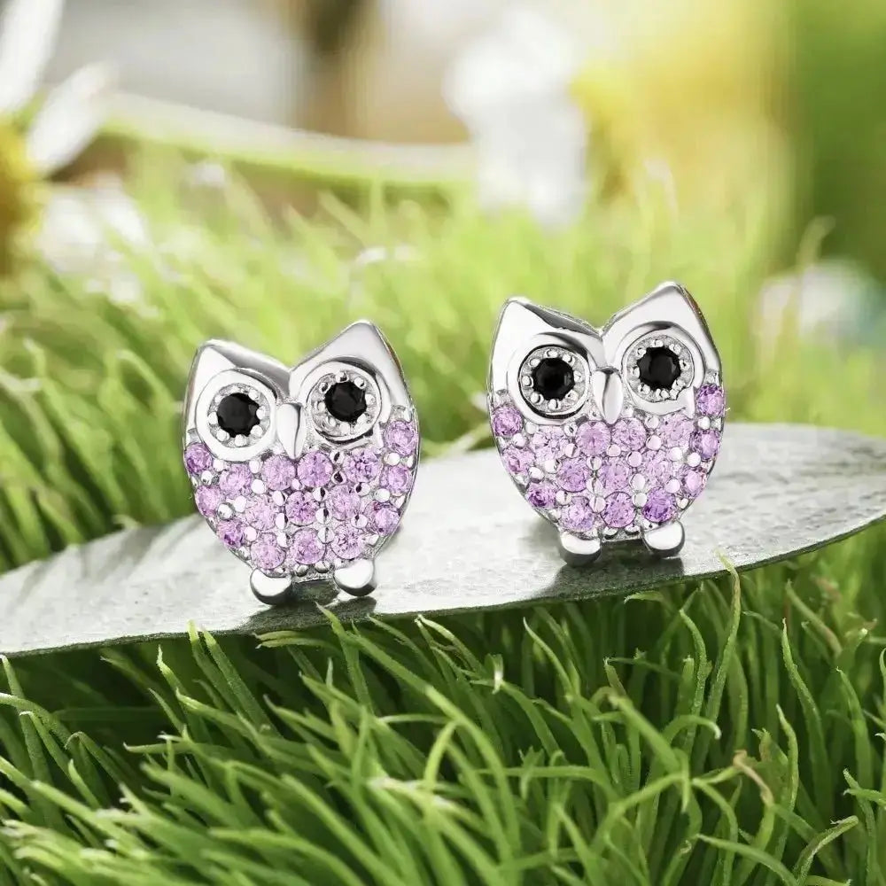 Tiny Owl Stud Earrings shop name