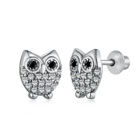 Tiny Owl Stud Earrings shop name